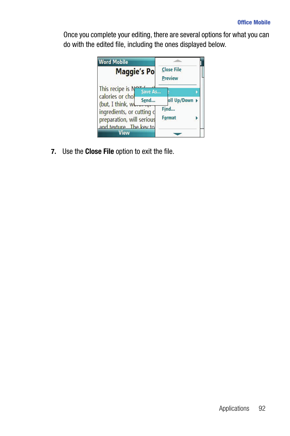 Samsung SMART DEVICE SGH-I617 User Manual | Page 95 / 162