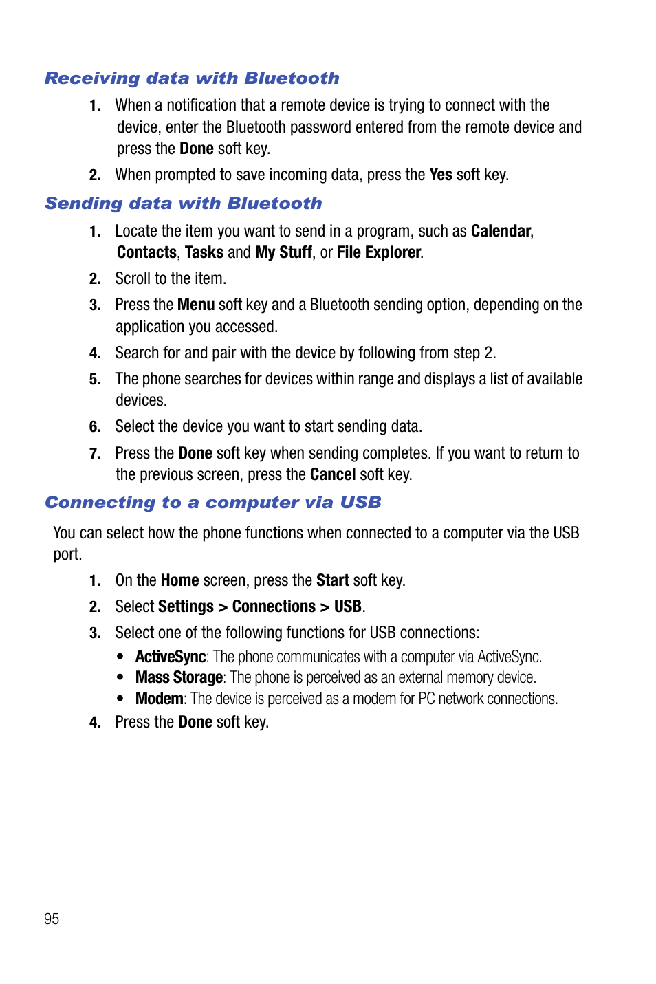 Samsung SMART DEVICE SGH-I617 User Manual | Page 98 / 162