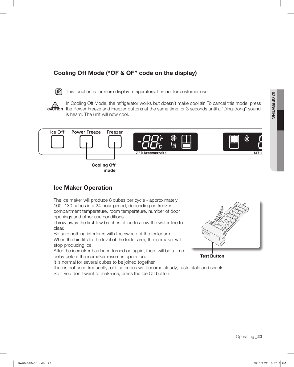 Samsung RF195** User Manual | Page 23 / 34