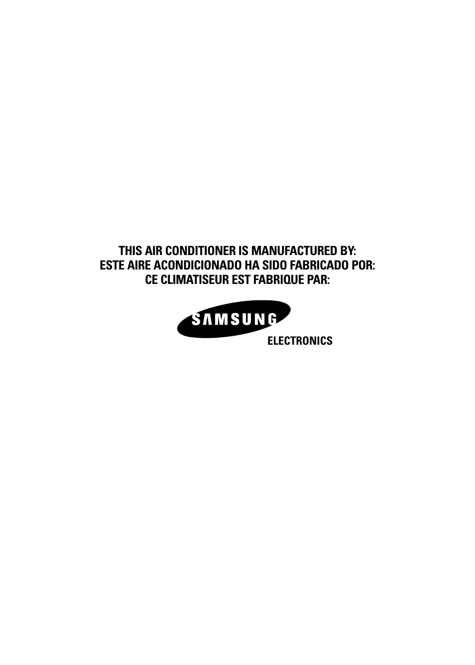 Samsung AS07A5(A6)MA User Manual | Page 46 / 46