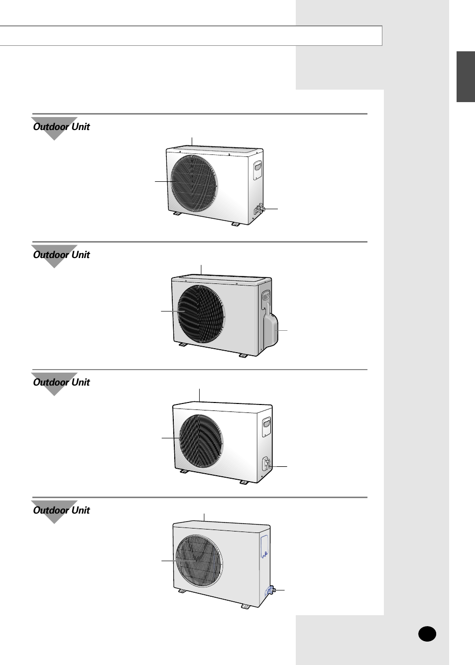 Outdoor unit | Samsung AS07A5(A6)MA User Manual | Page 5 / 46