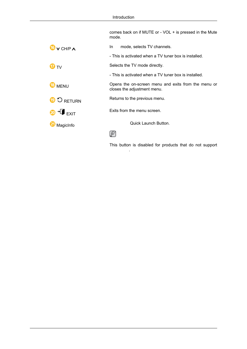 User installation guide, Tilt angle and rotation | Samsung 550DX User Manual | Page 13 / 28