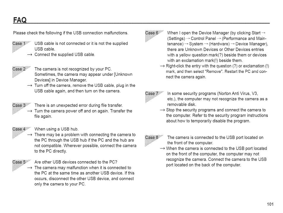 Samsung AQ 1O0 User Manual | Page 102 / 105