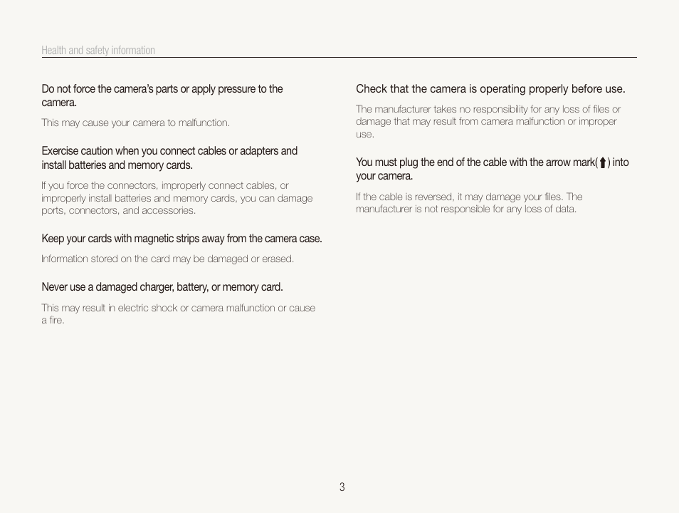 Samsung ES80 User Manual | Page 4 / 106