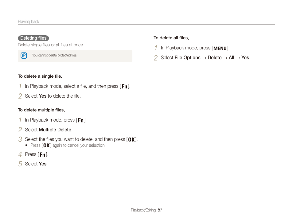 Samsung ES80 User Manual | Page 58 / 106