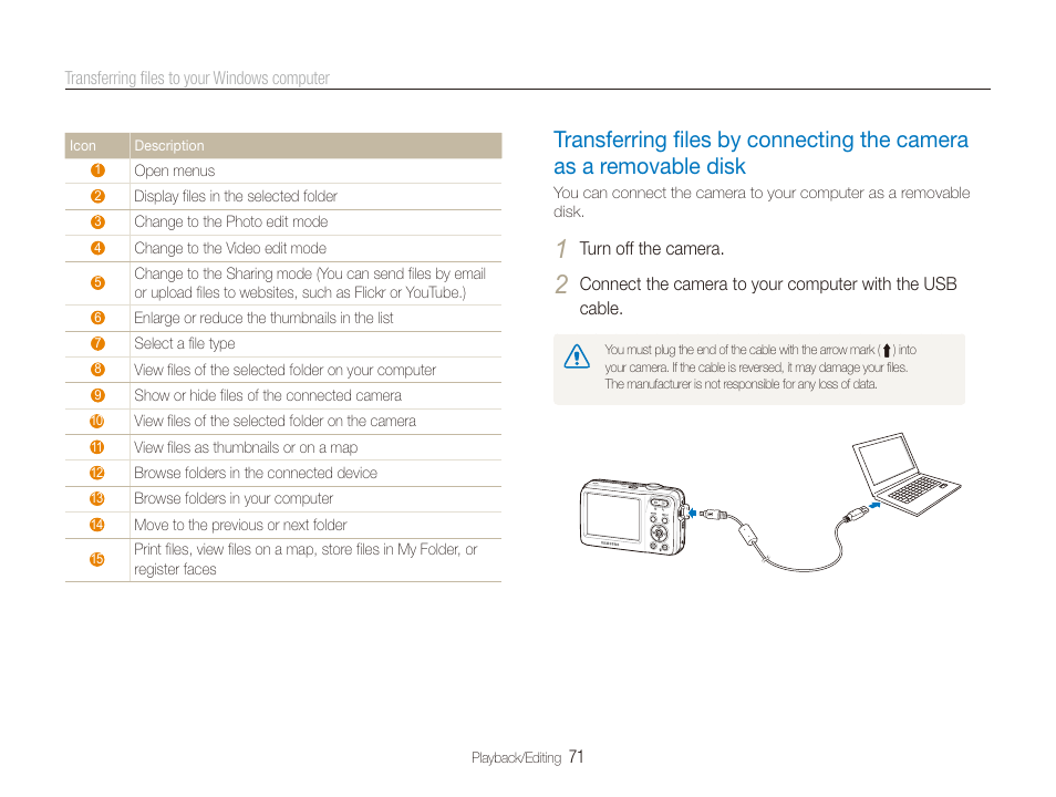 Samsung ES80 User Manual | Page 72 / 106