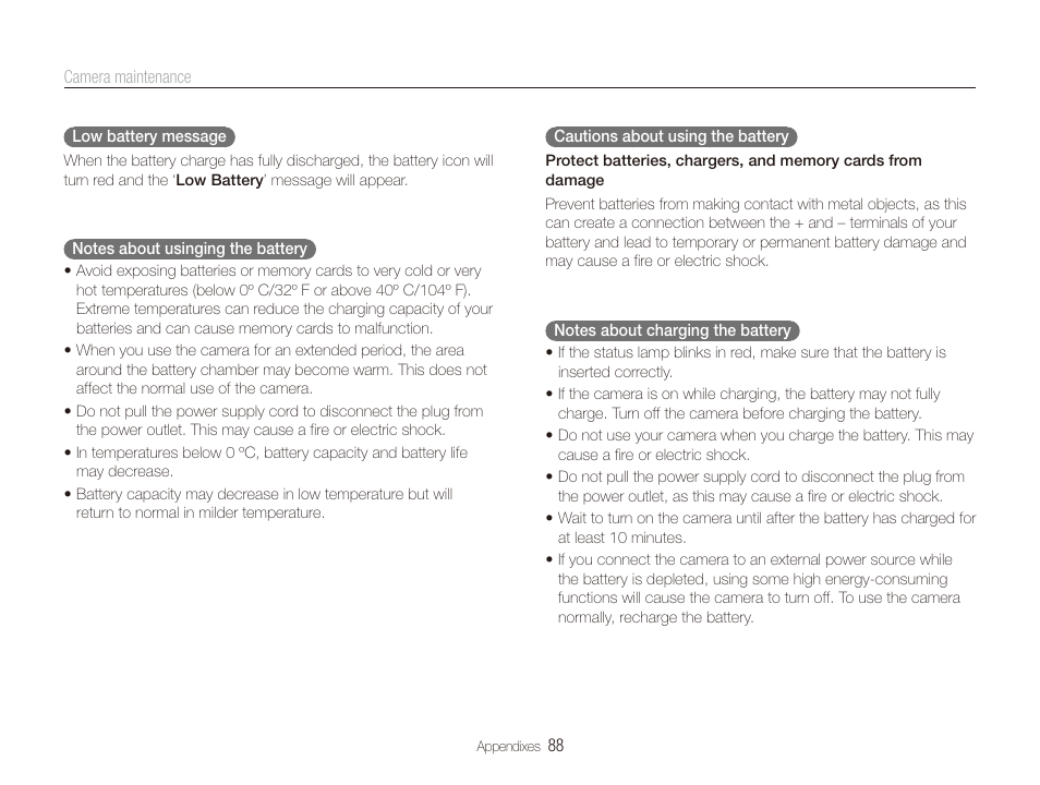 Samsung ES80 User Manual | Page 89 / 106