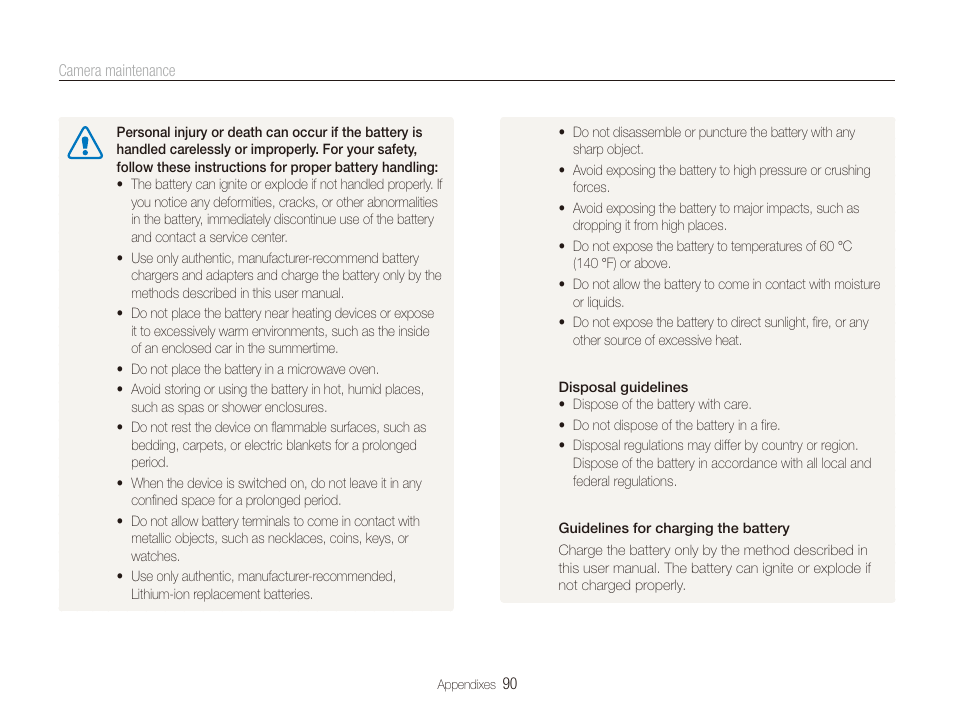 Samsung ES80 User Manual | Page 91 / 106