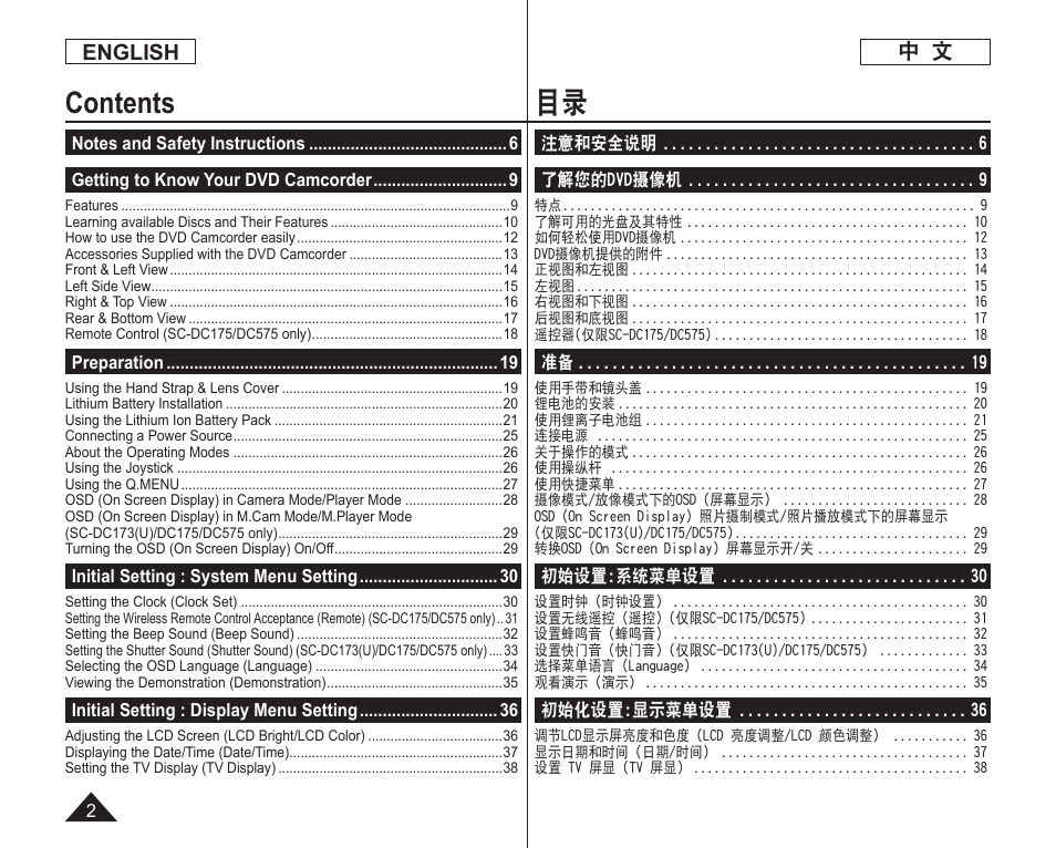 Samsung DC575 User Manual | Page 2 / 128