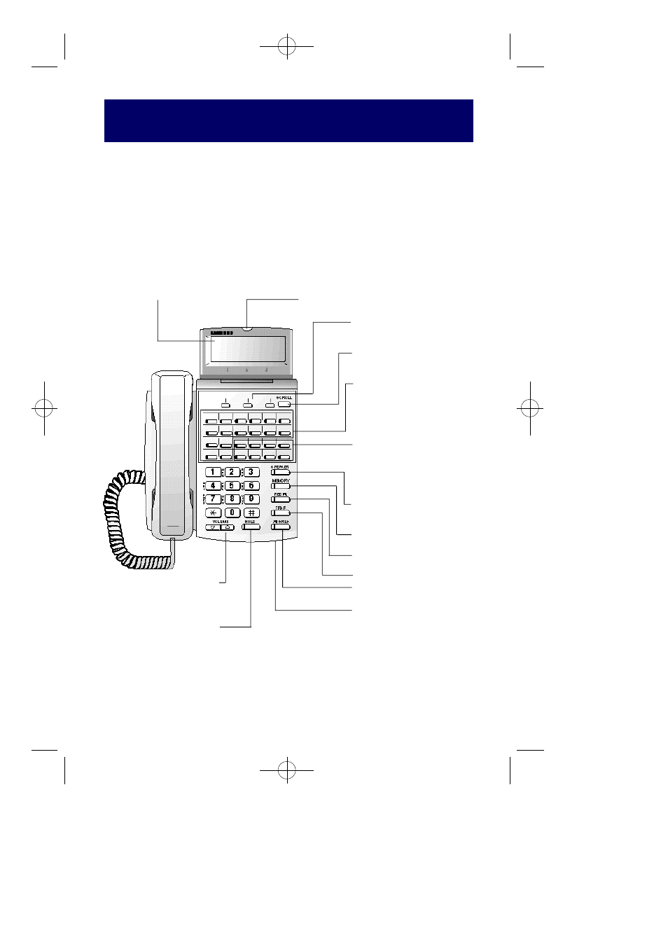 Lcd 24bi keyset lay o u t, Labelling programmable keys | Samsung LCD 24Bi User Manual | Page 14 / 53