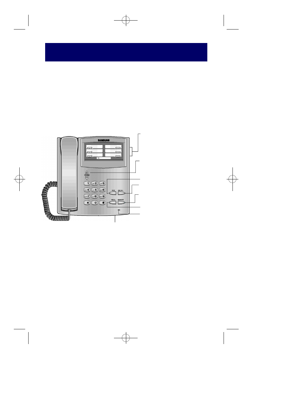 6b enhanced keyset lay o u t, Labelling programmable keys | Samsung LCD 24Bi User Manual | Page 15 / 53