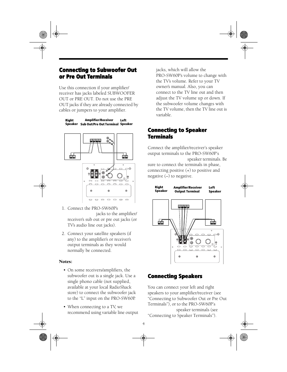Samsung PRO-SW60P User Manual | Page 4 / 8