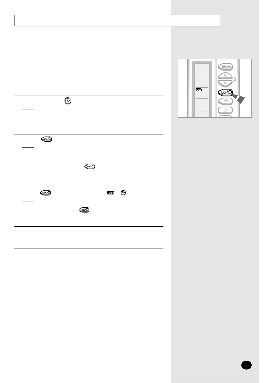 Changing the room temperature quickly | Samsung AQ12A2MD User Manual | Page 13 / 28