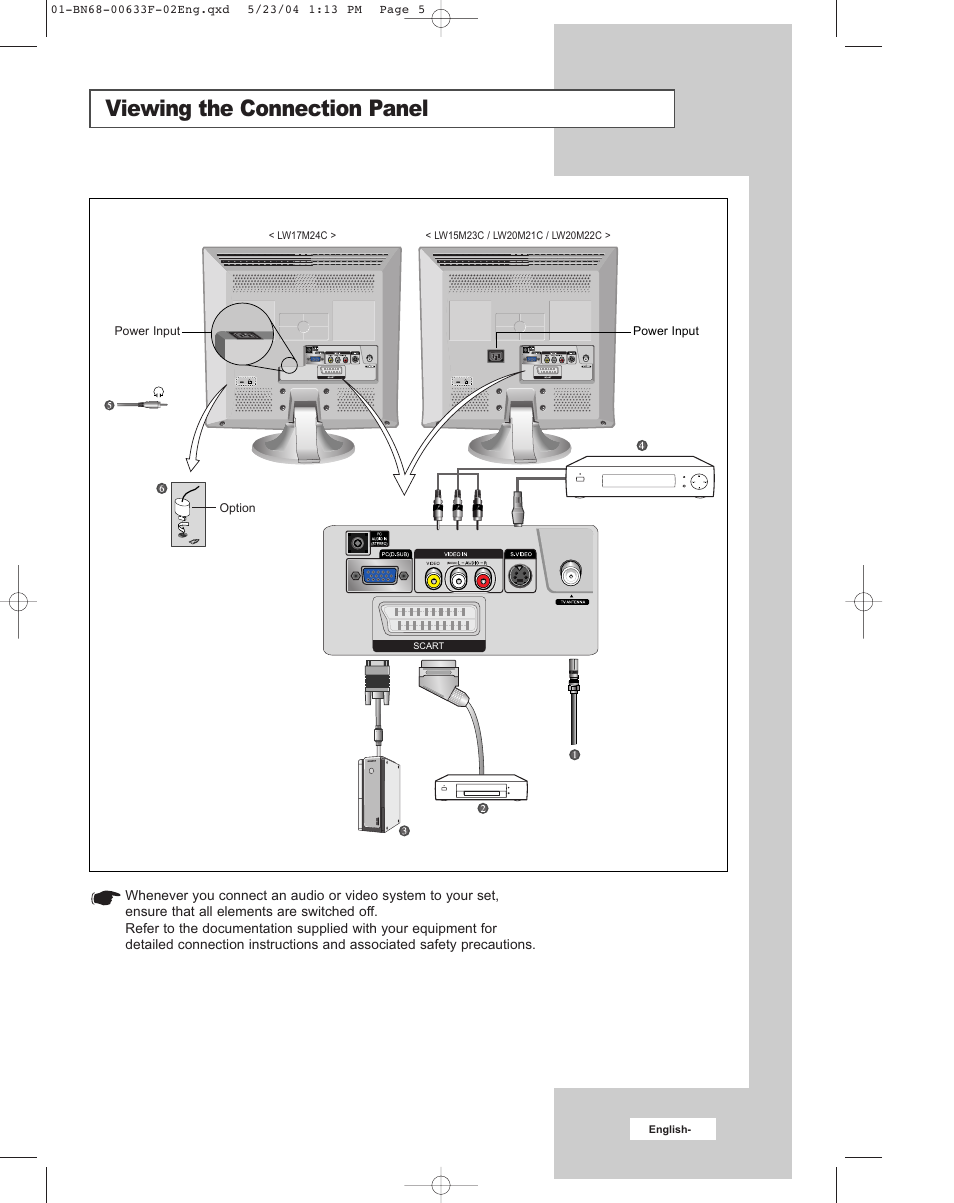 Samsung W17M24C User Manual | 8 pages