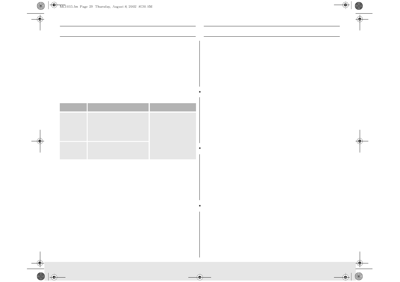 Cooking instructions, Appendix, Troubleshooting guide | Samsung MC1015WB/BB User Manual | Page 29 / 36