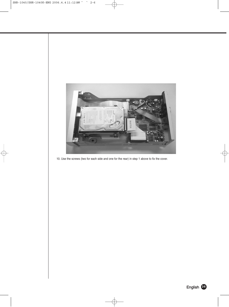 Samsung SHR-1040K User Manual | Page 19 / 68