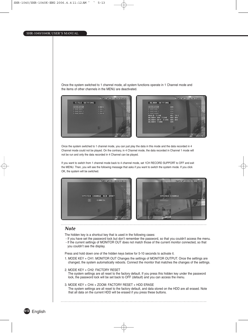 English | Samsung SHR-1040K User Manual | Page 51 / 68