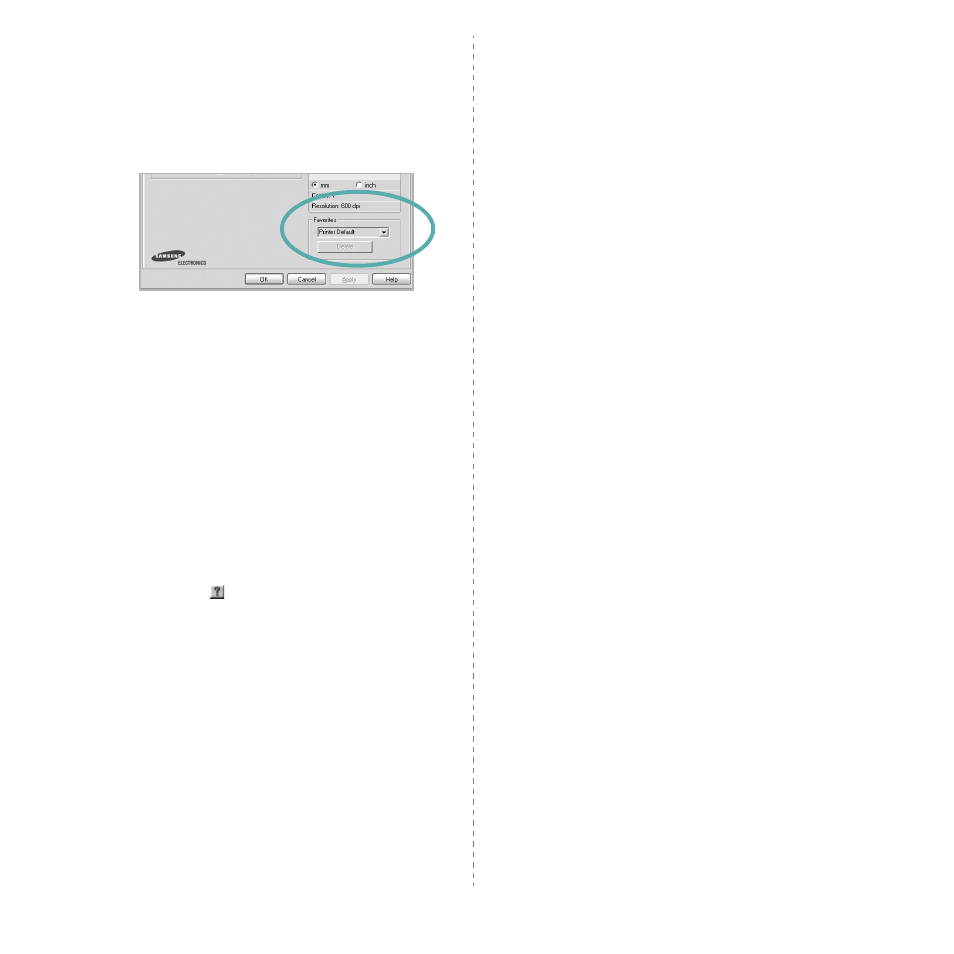 Using a favorite setting, Using help, Using a favorite setting using help | Using a favorite setting - using help | Samsung CLX-8380ND User Manual | Page 156 / 187