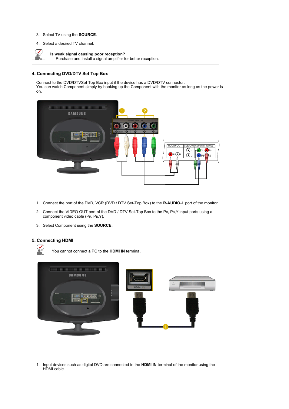 Samsung 2032MW User Manual | Page 22 / 67