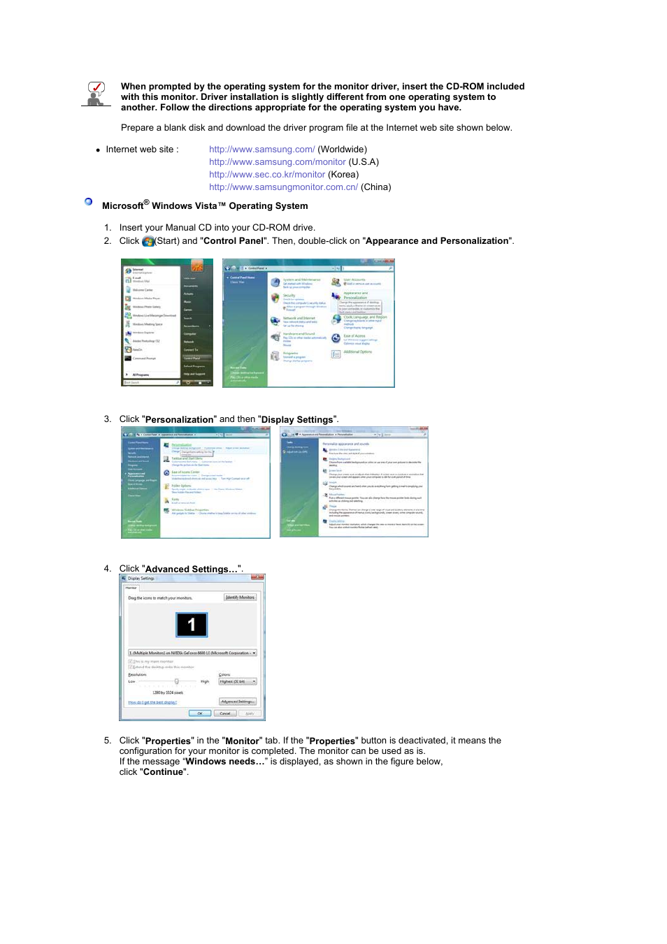 Samsung 2032MW User Manual | Page 25 / 67