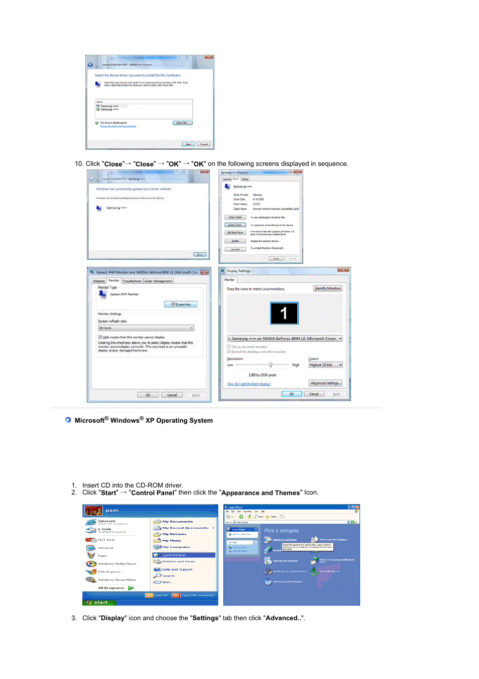 Samsung 2032MW User Manual | Page 27 / 67