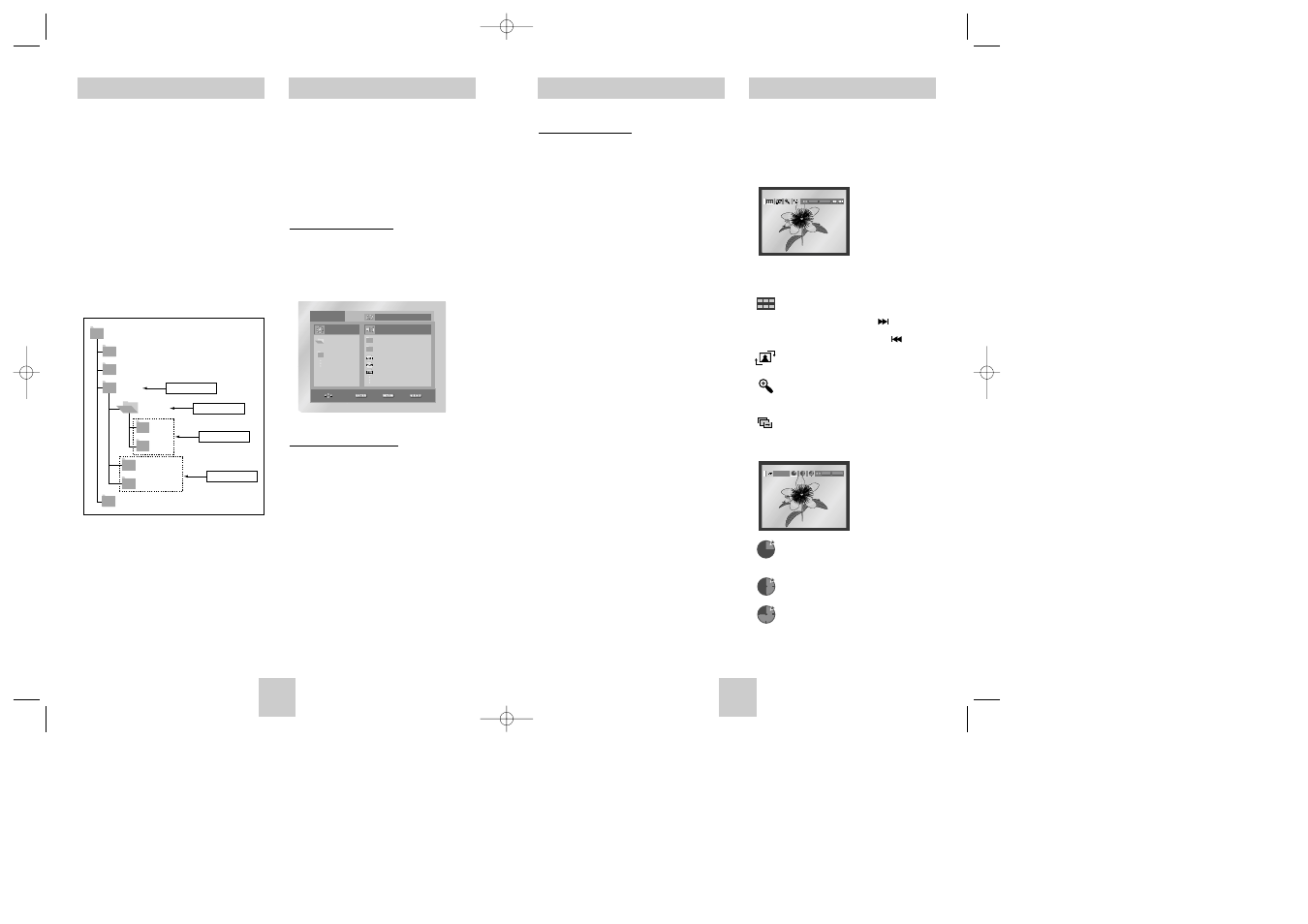 Enter return, Enter, Return | Samsung DVD-P248K User Manual | Page 12 / 18