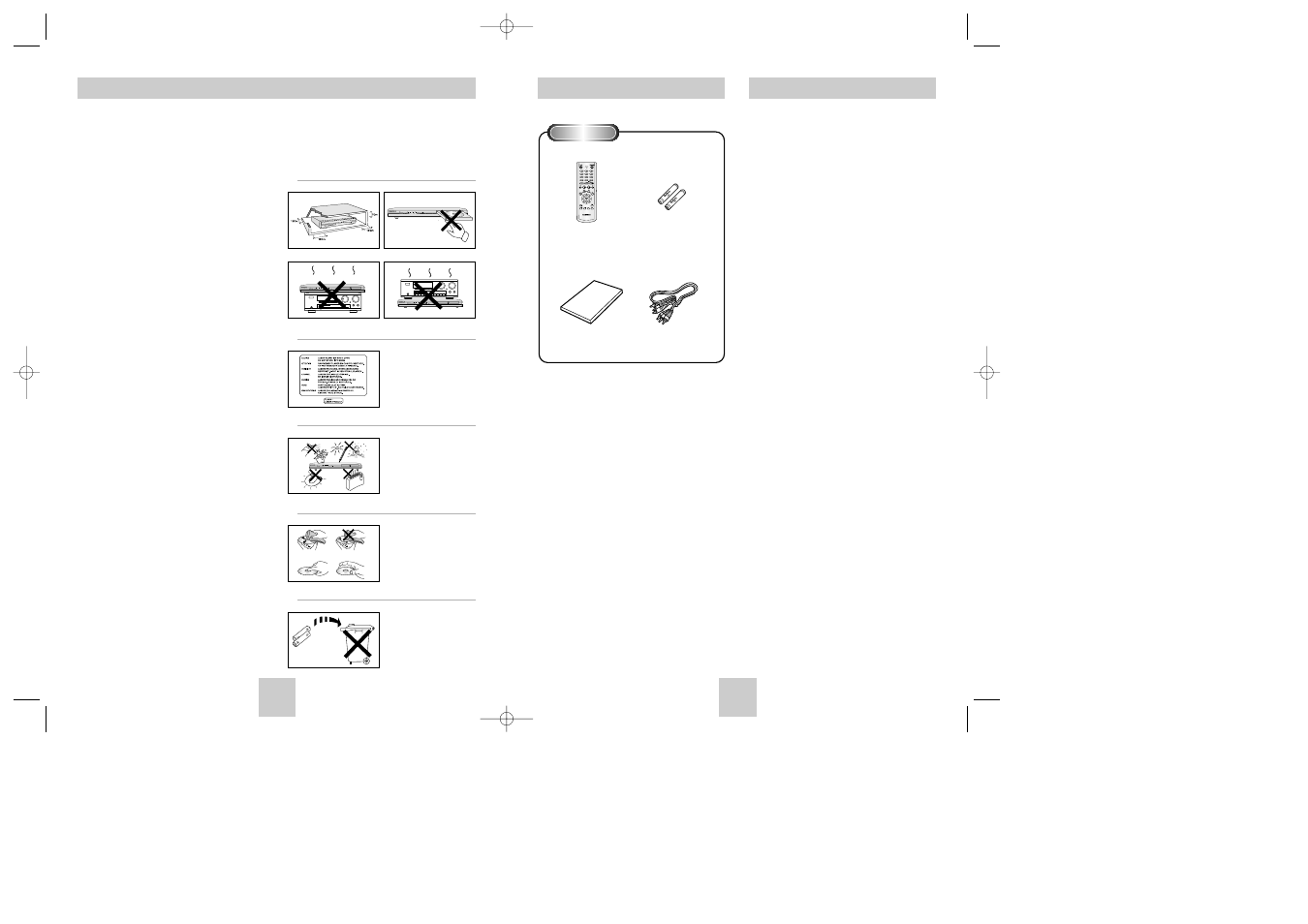 Standby/on loading play ez view | Samsung DVD-P248K User Manual | Page 2 / 18