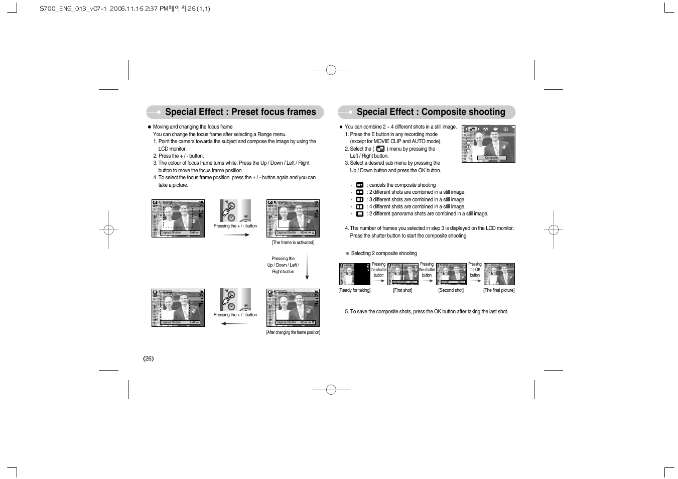 Samsung Digimax S700 User Manual | Page 27 / 78
