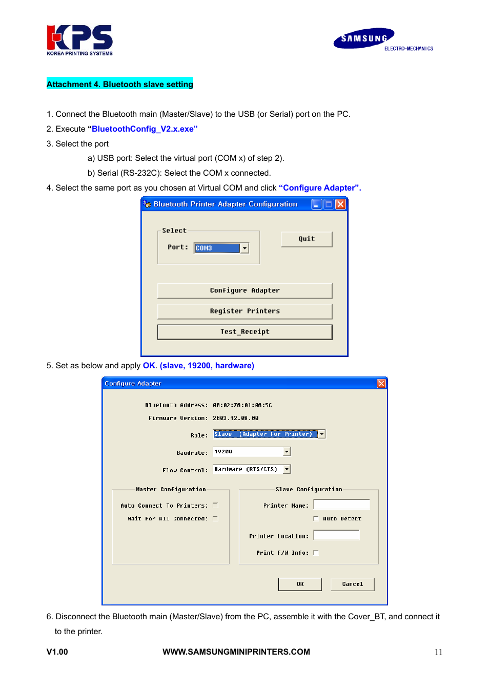 Samsung RIF-BT10 User Manual | Page 11 / 17