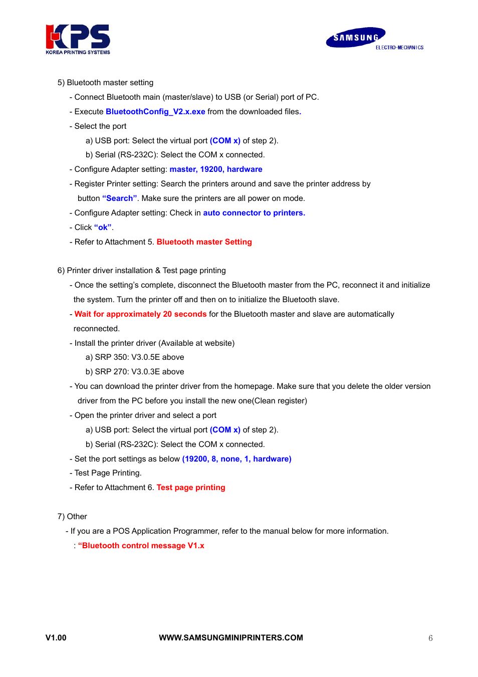 Samsung RIF-BT10 User Manual | Page 6 / 17
