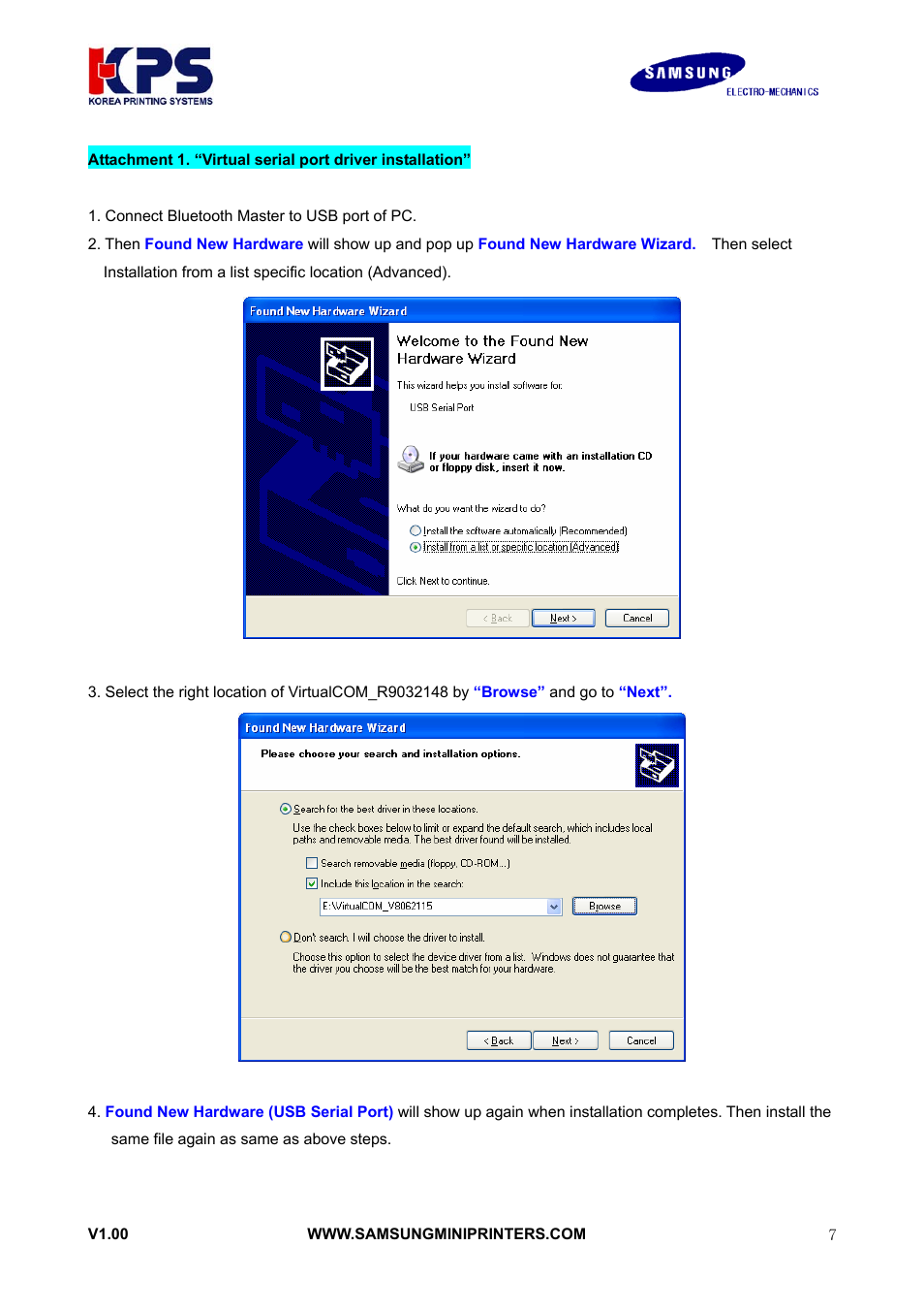 Samsung RIF-BT10 User Manual | Page 7 / 17
