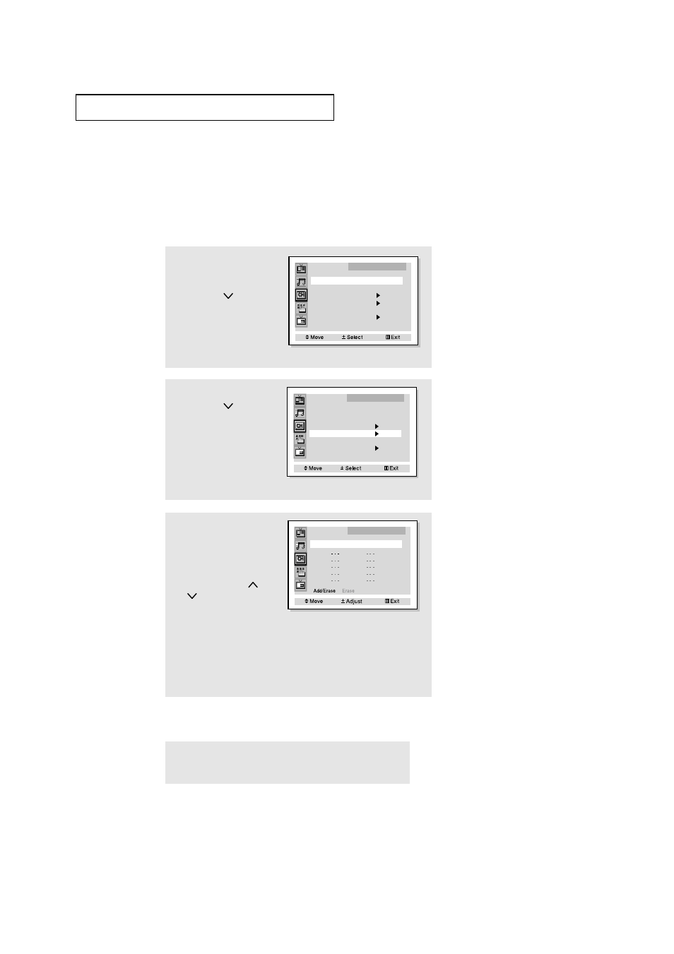 Selecting your favorite channels | Samsung HCN436W User Manual | Page 35 / 71