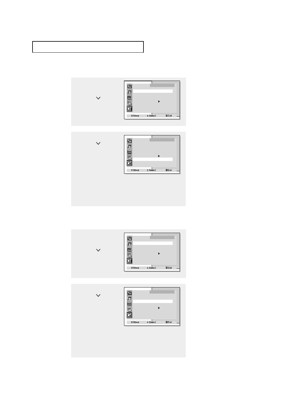 Selecting a signal source (external a/v) for pip | Samsung HCN436W User Manual | Page 56 / 71