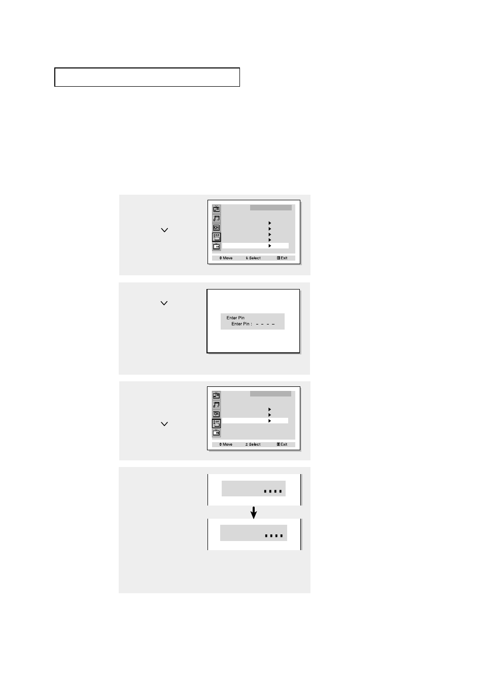 Using the v-chip | Samsung HCN436W User Manual | Page 59 / 71