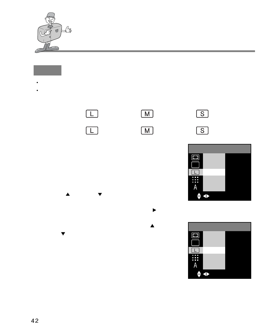 Setting up the shooting function | Samsung Digimax 340 User Manual | Page 42 / 120