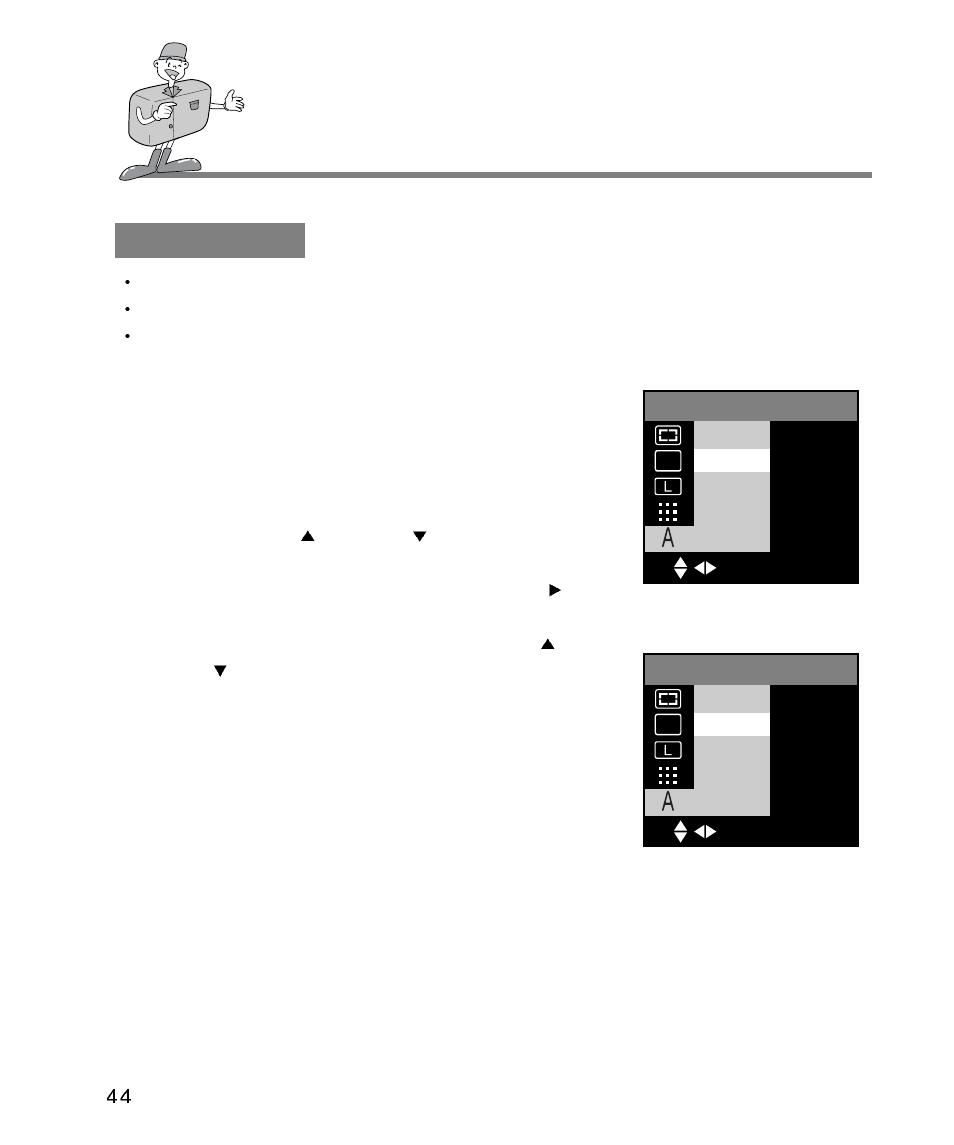 Setting up the shooting function | Samsung Digimax 340 User Manual | Page 44 / 120