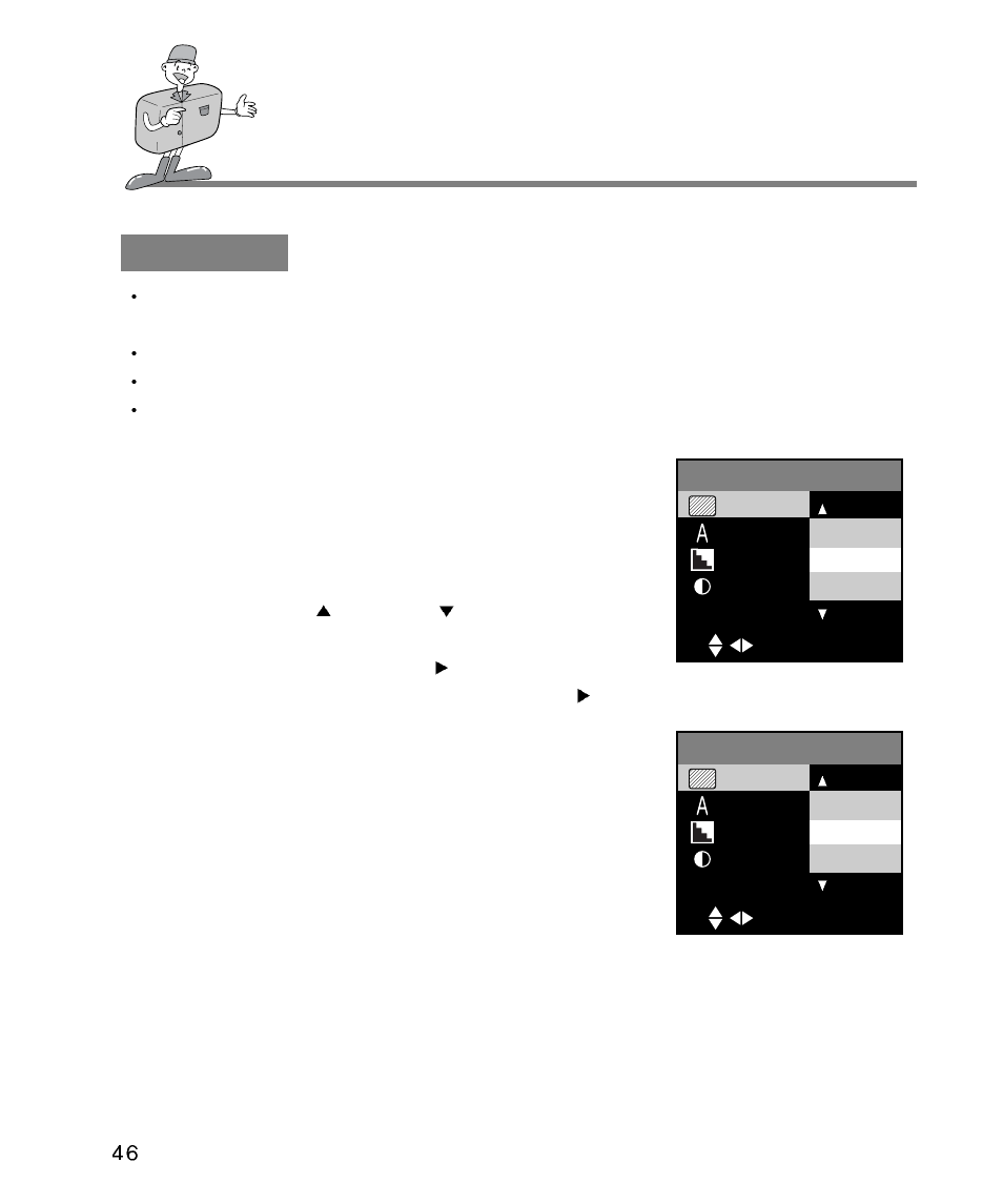 Setting up the shooting function | Samsung Digimax 340 User Manual | Page 46 / 120