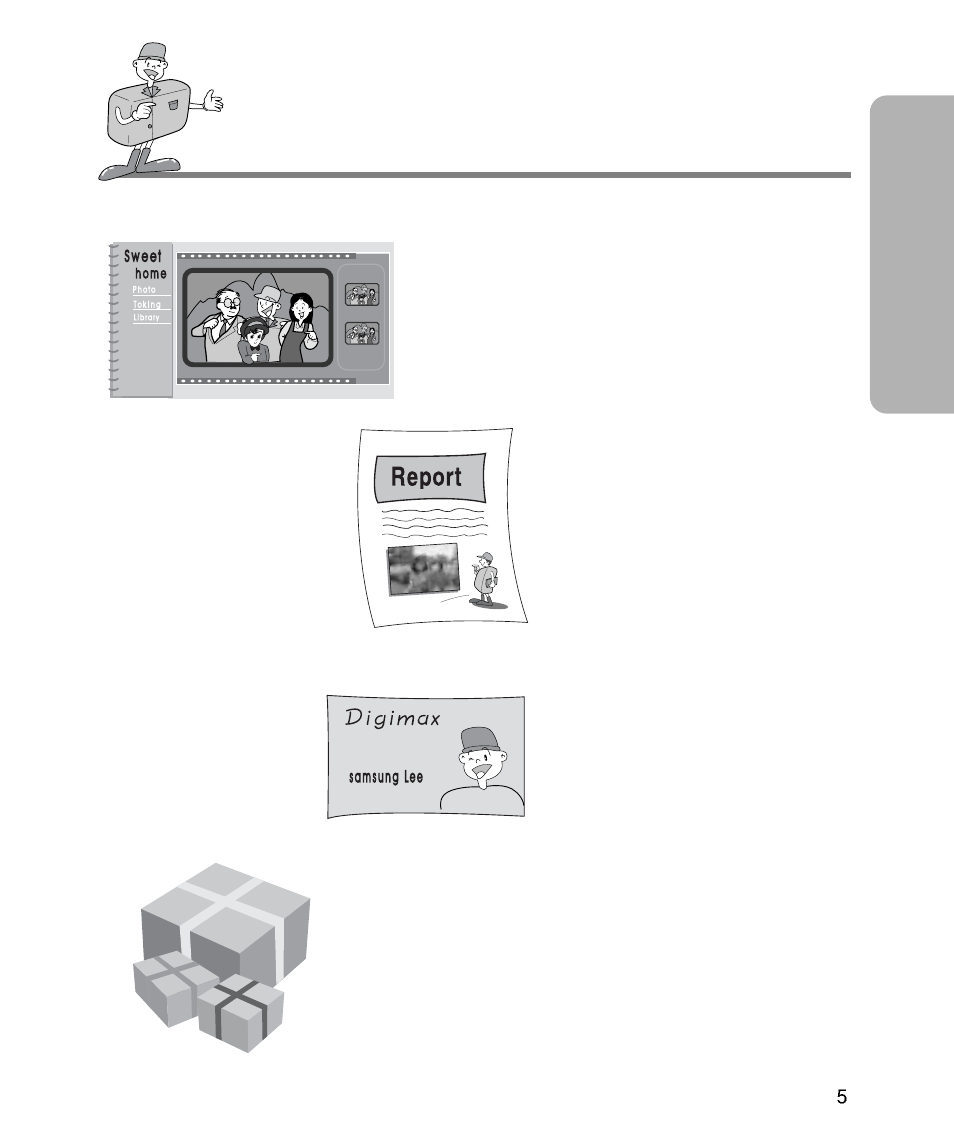 Samsung Digimax 340 User Manual | Page 5 / 120