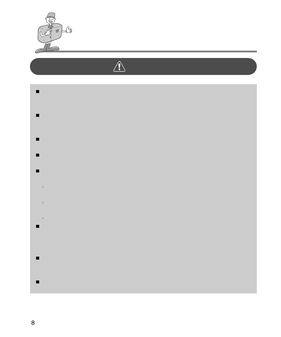 Samsung Digimax 340 User Manual | Page 8 / 120