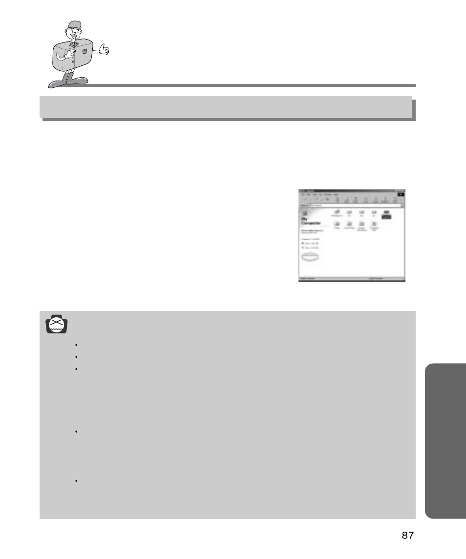 Softw are how to set up the software for windows | Samsung Digimax 340 User Manual | Page 87 / 120