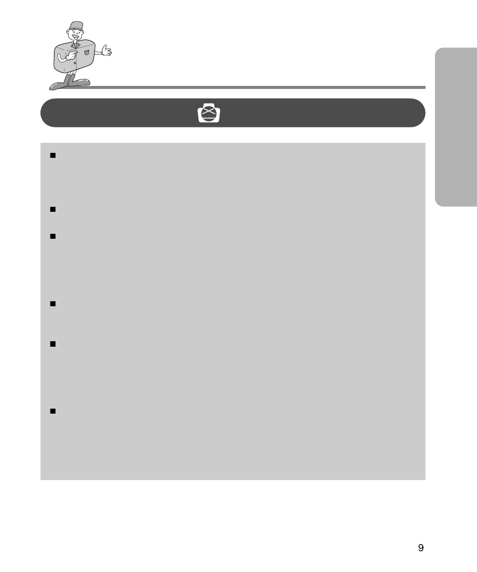 Samsung Digimax 340 User Manual | Page 9 / 120