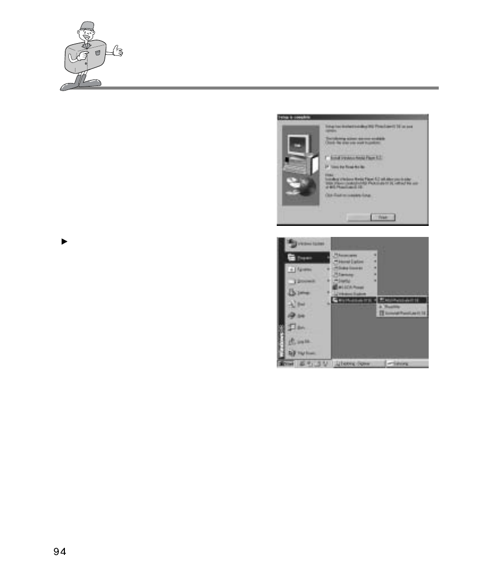 How to set up the software for windows | Samsung Digimax 340 User Manual | Page 94 / 120