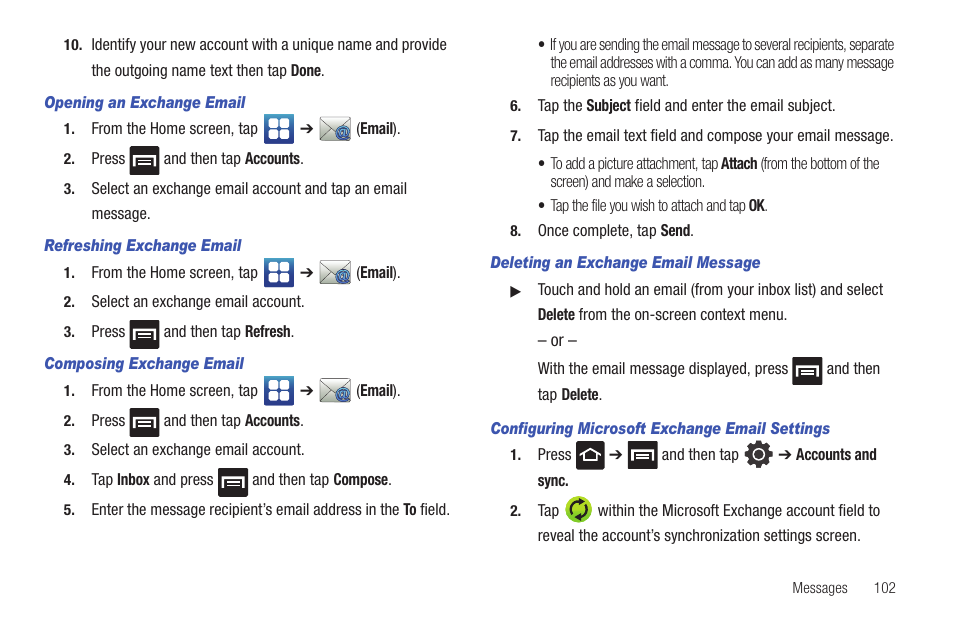 Samsung GALAXY S T959 User Manual | Page 107 / 246