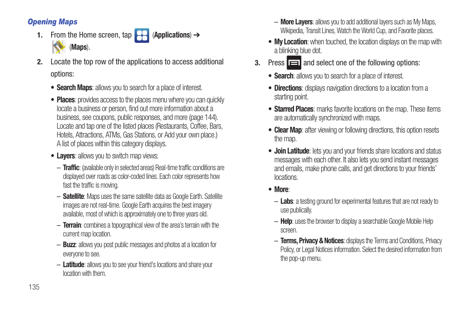 Samsung GALAXY S T959 User Manual | Page 140 / 246