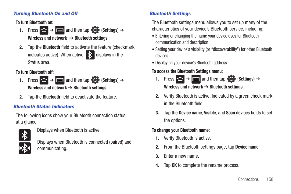 Samsung GALAXY S T959 User Manual | Page 163 / 246