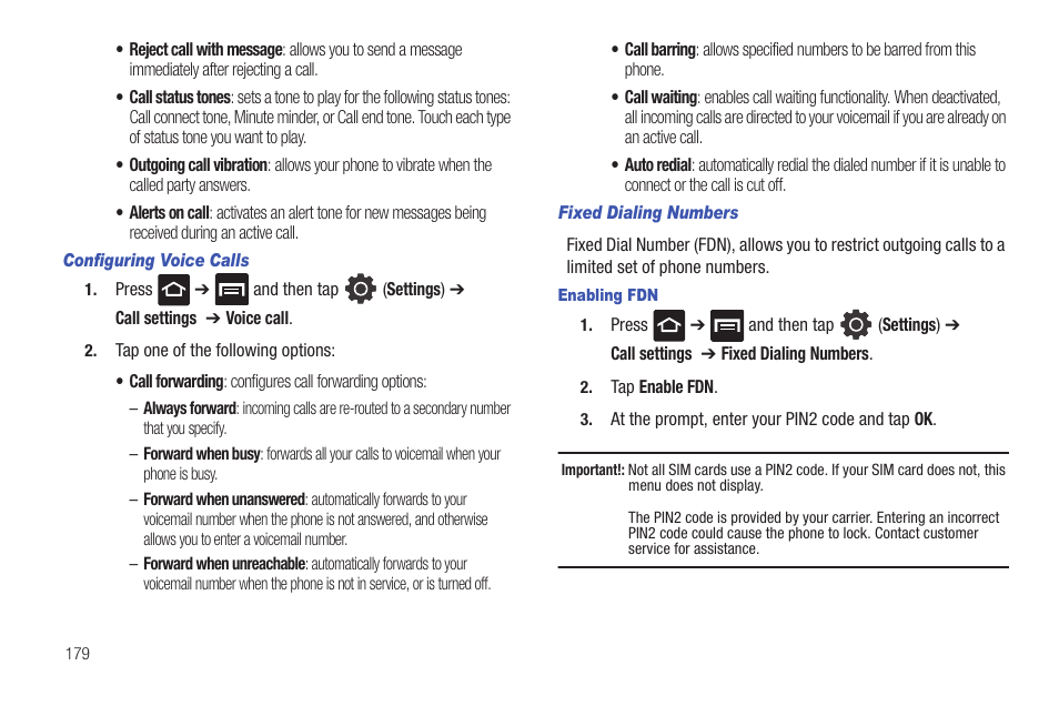 Samsung GALAXY S T959 User Manual | Page 184 / 246