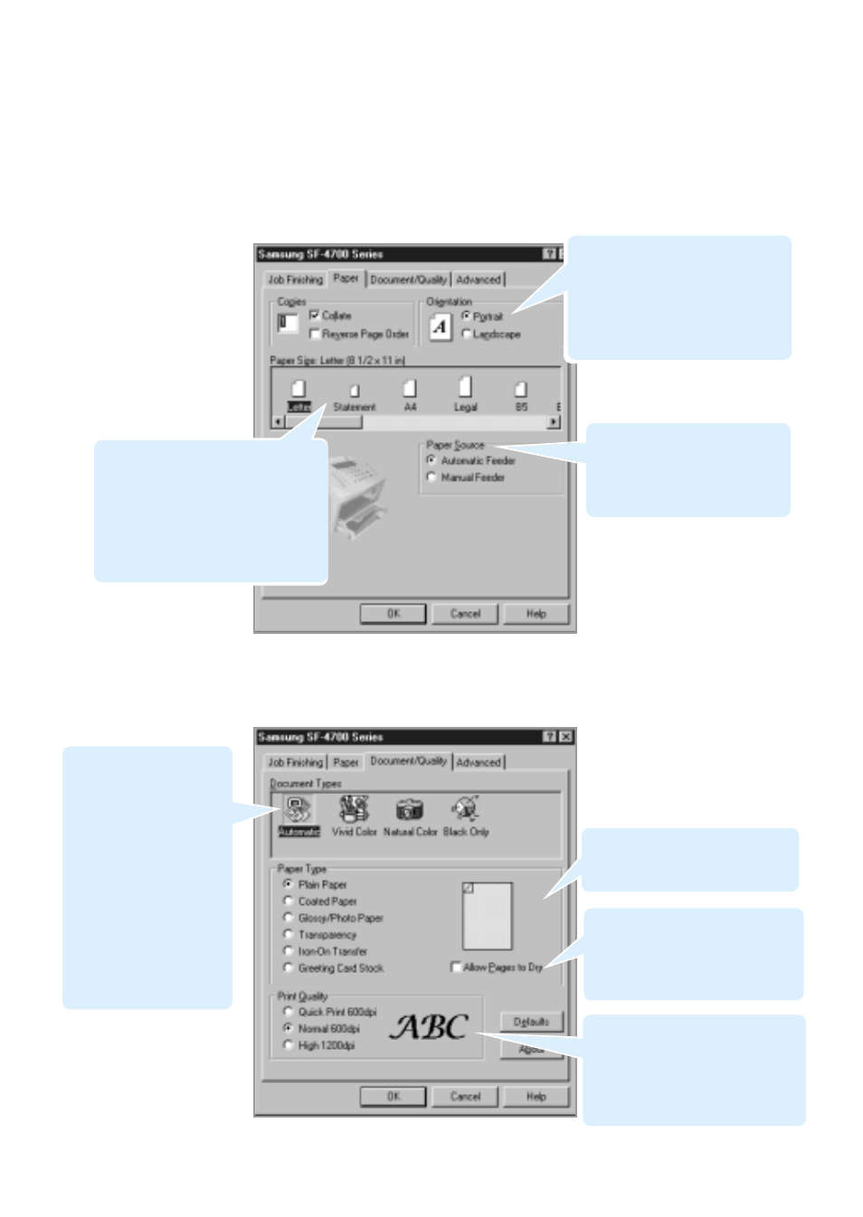 Samsung SF 4700 User Manual | Page 109 / 176