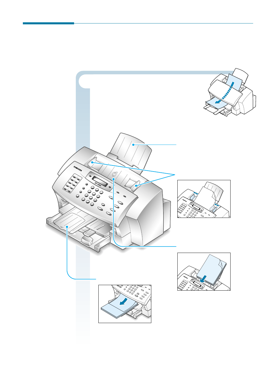 Identifying parts | Samsung SF 4700 User Manual | Page 11 / 176