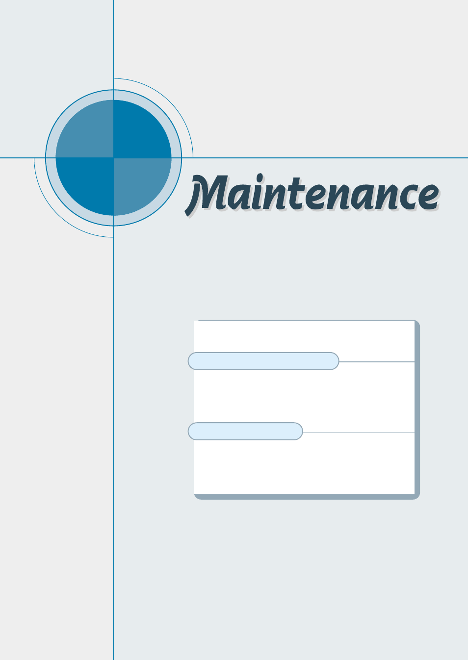 Maintenance, Chapter | Samsung SF 4700 User Manual | Page 125 / 176