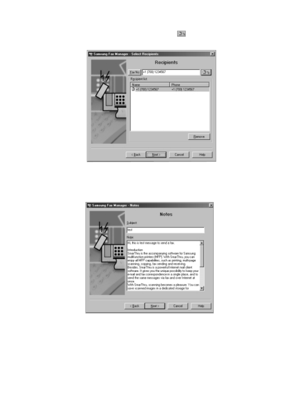 Samsung SF 4700 User Manual | Page 55 / 176